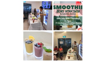 Cooking Demonstration –Smoothie Demo Workshop